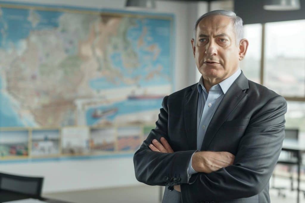 el primer ministro de israel revela plan para una « enorme zona de libre comercio » con tren a neom