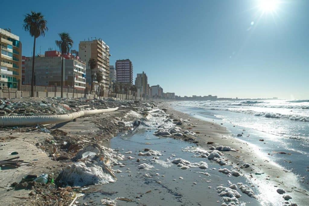 melilla clama por ayuda: el vertido de aguas fecales desde marruecos desata la indignación