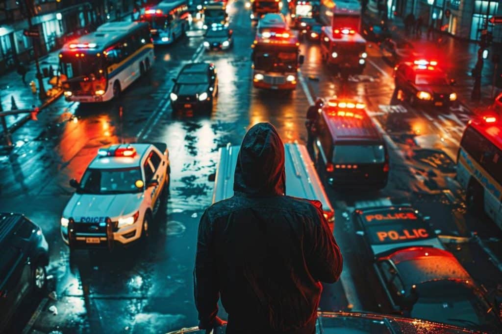 caos en sevilla: un ladrón roba un camión de butano y provoca una lluvia de bombonas