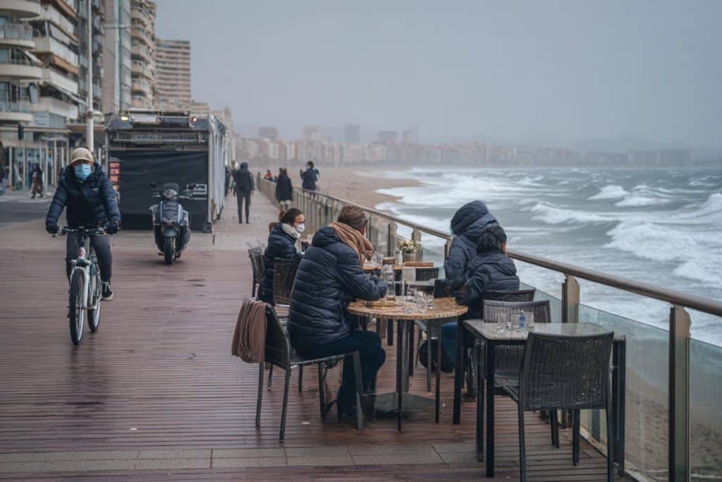 aemet aviso bajon temperaturas comunidad valenciana