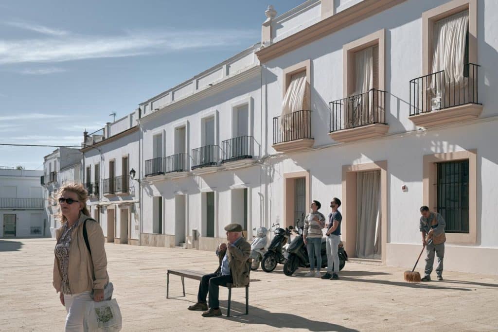 cielos poco nubosos en andalucia