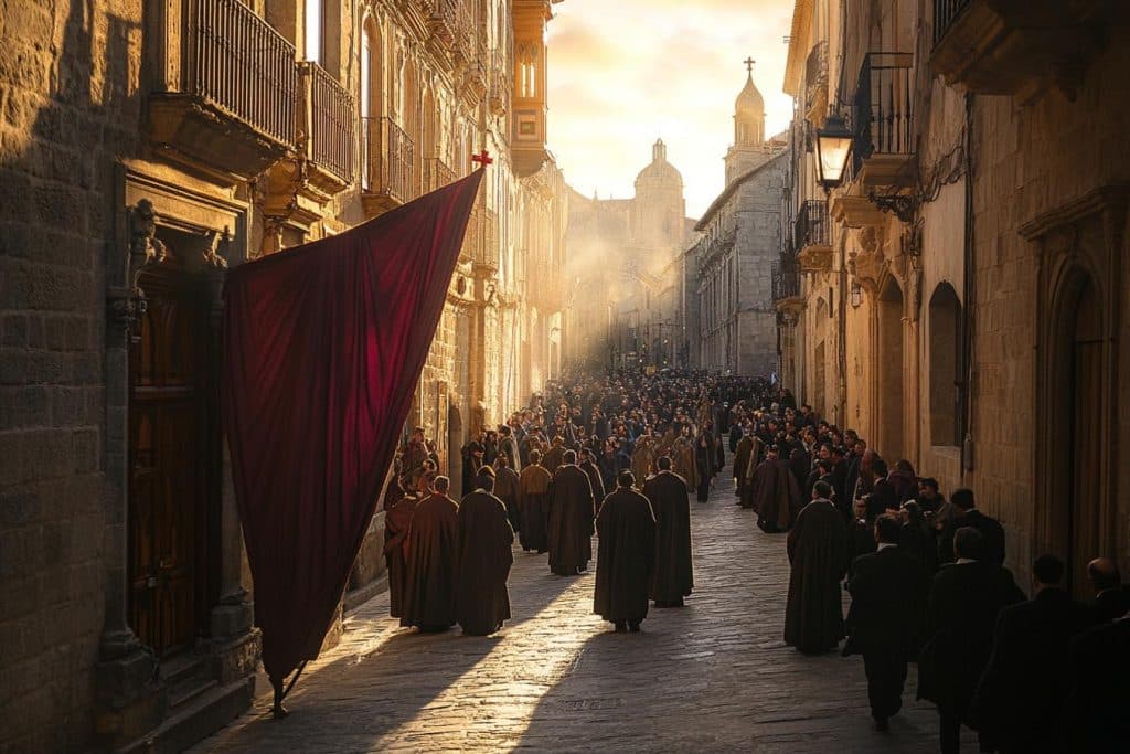 feijoo participando en semana santa salamanca