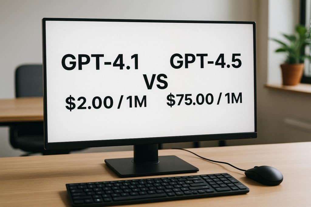 gpt 4.1 vs gpt 4.5