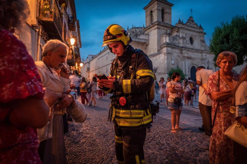 incendio extinguido en mezquita de cordoba
