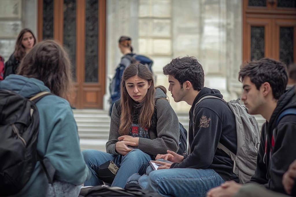 pintadas de acusacion en facultad