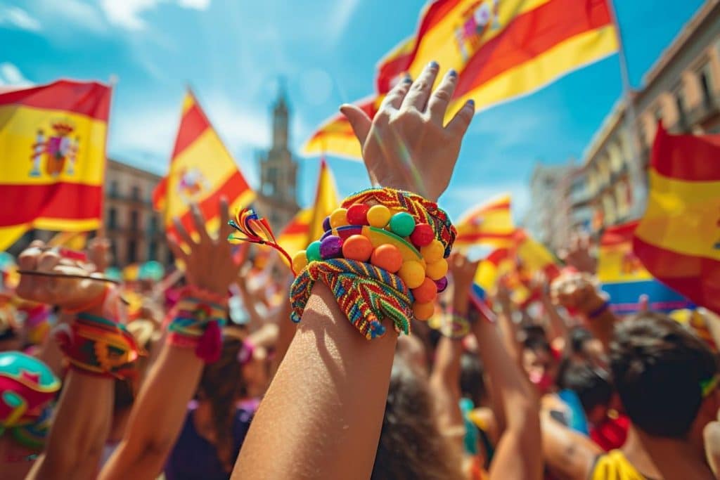 psoe transforma el cierre de campaña en un clamor por la libertad de begoña gómez con pulseras estilo pop