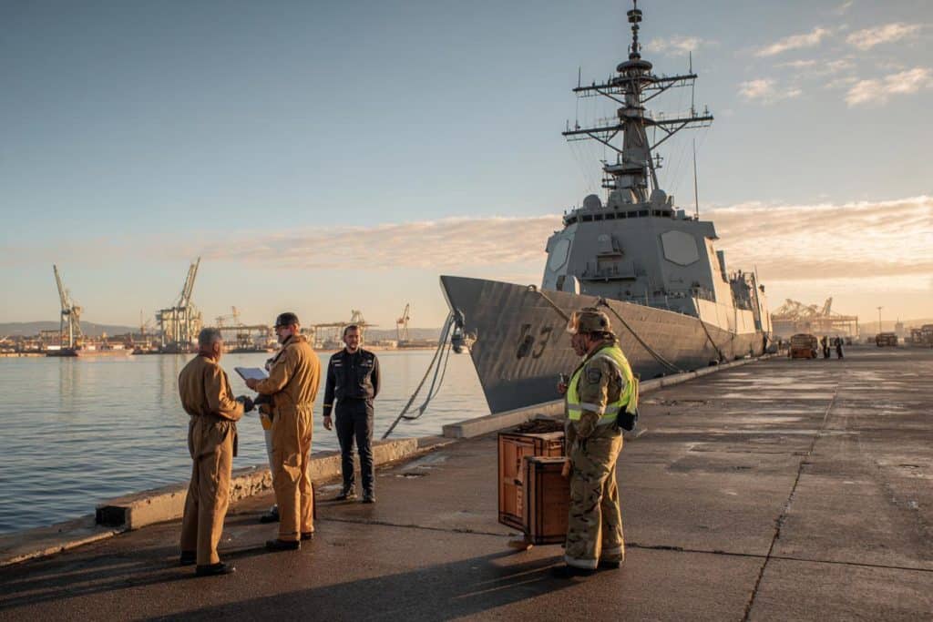 radar antimisiles en base naval rota