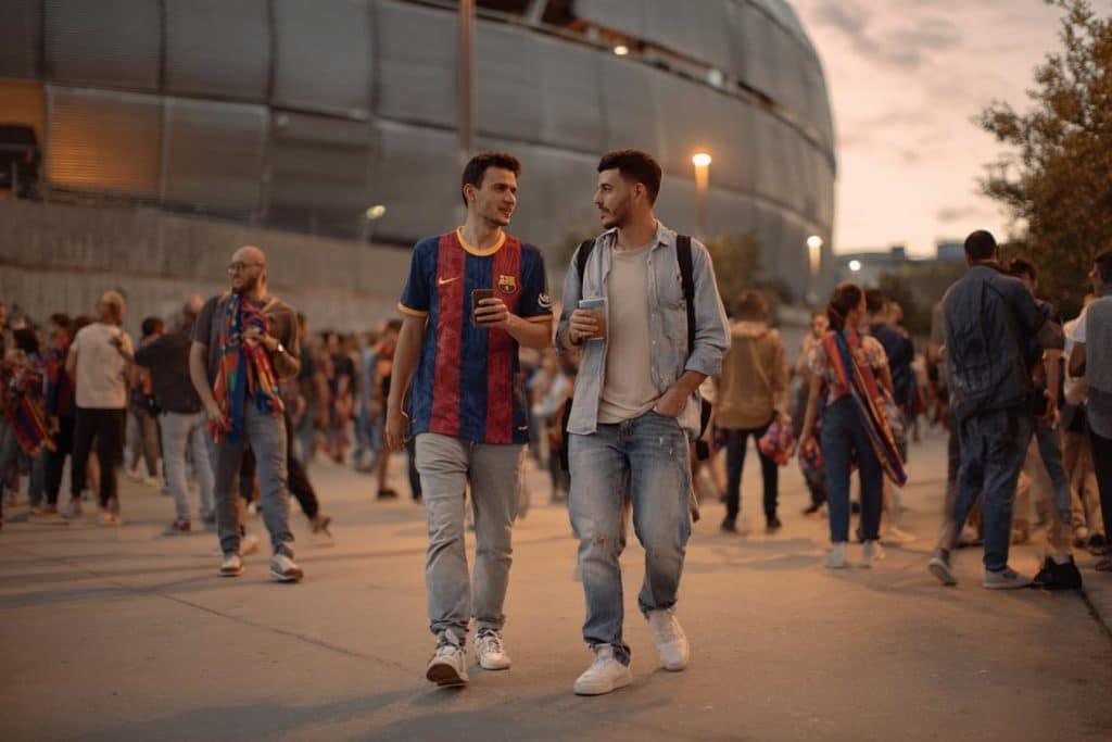 ronaldinho y raphinha en barcelona