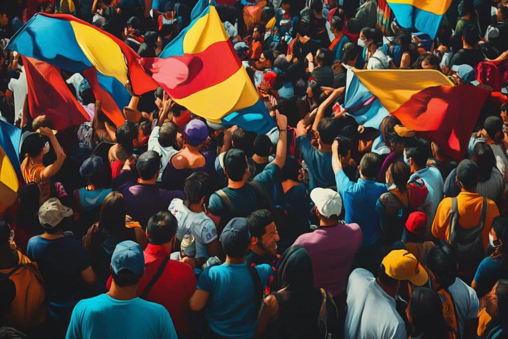 venezolanos protestan en madrid