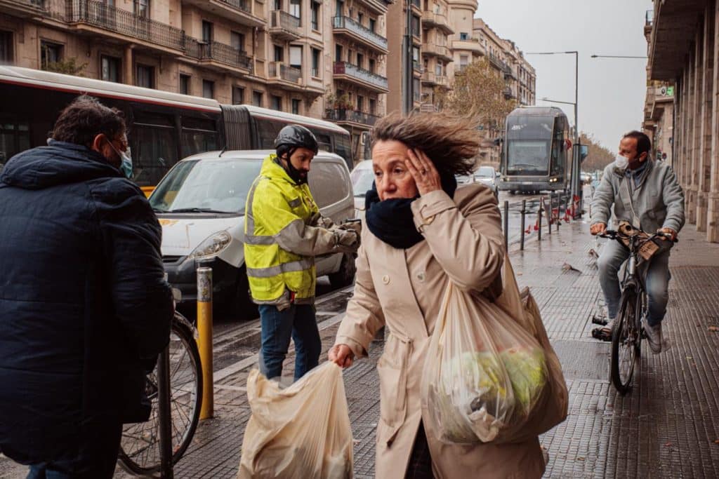 viento fuerte en valencia